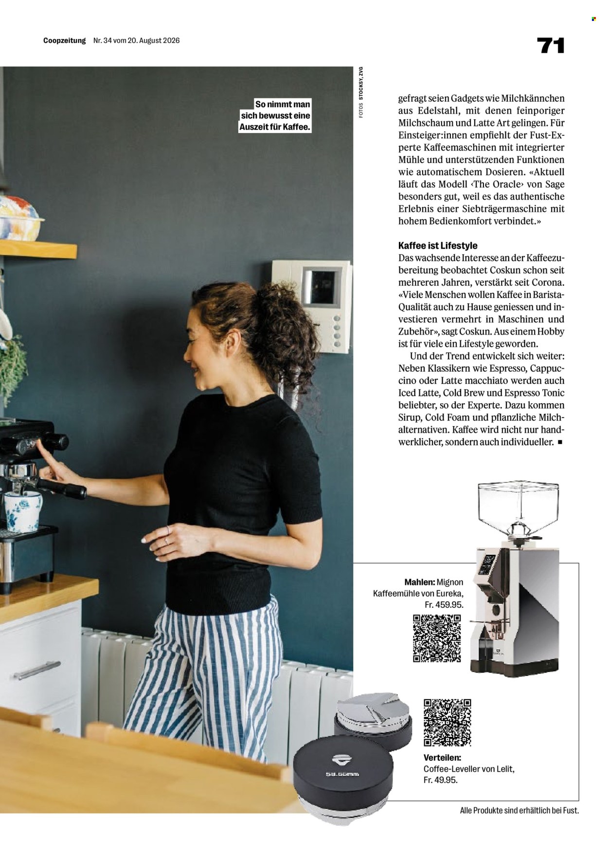 Prospekte Coop - 20.8.2026 - 26.8.2026. Seite 71. Seite 71
