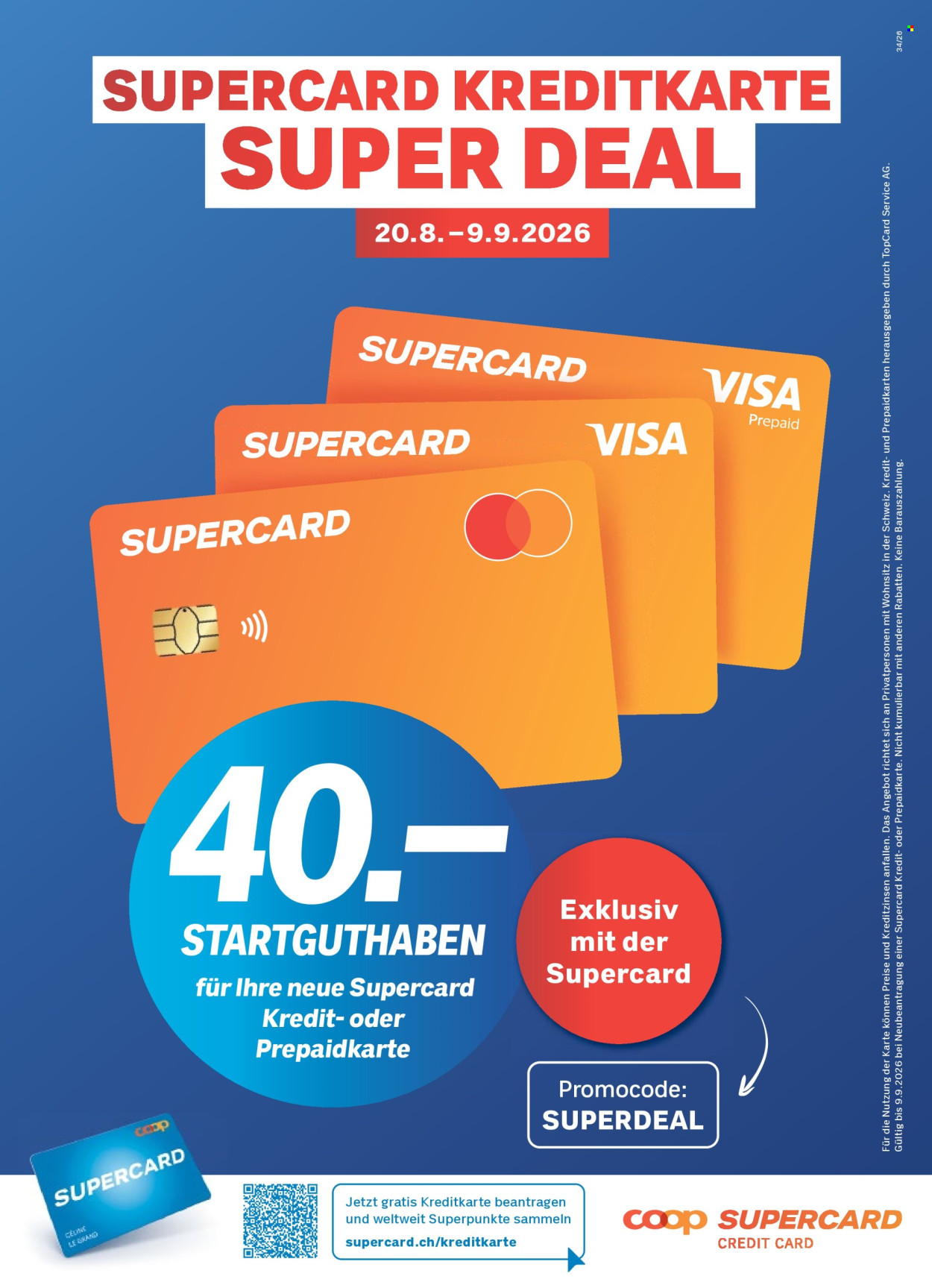 Prospekte Coop - 20.8.2026 - 26.8.2026. Seite 100. Seite 100