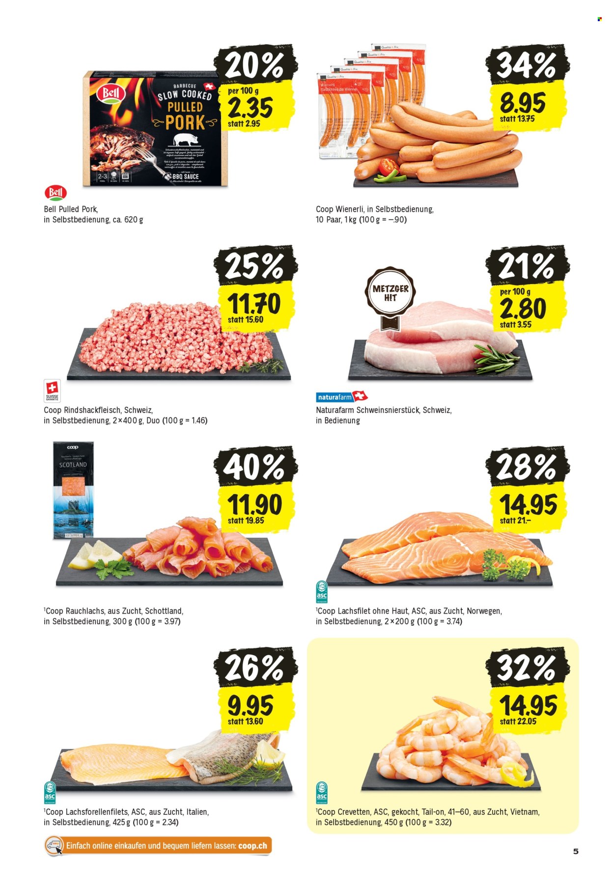Prospekte Coop - 20.8.2026 - 26.8.2026. Seite 5. Seite 5