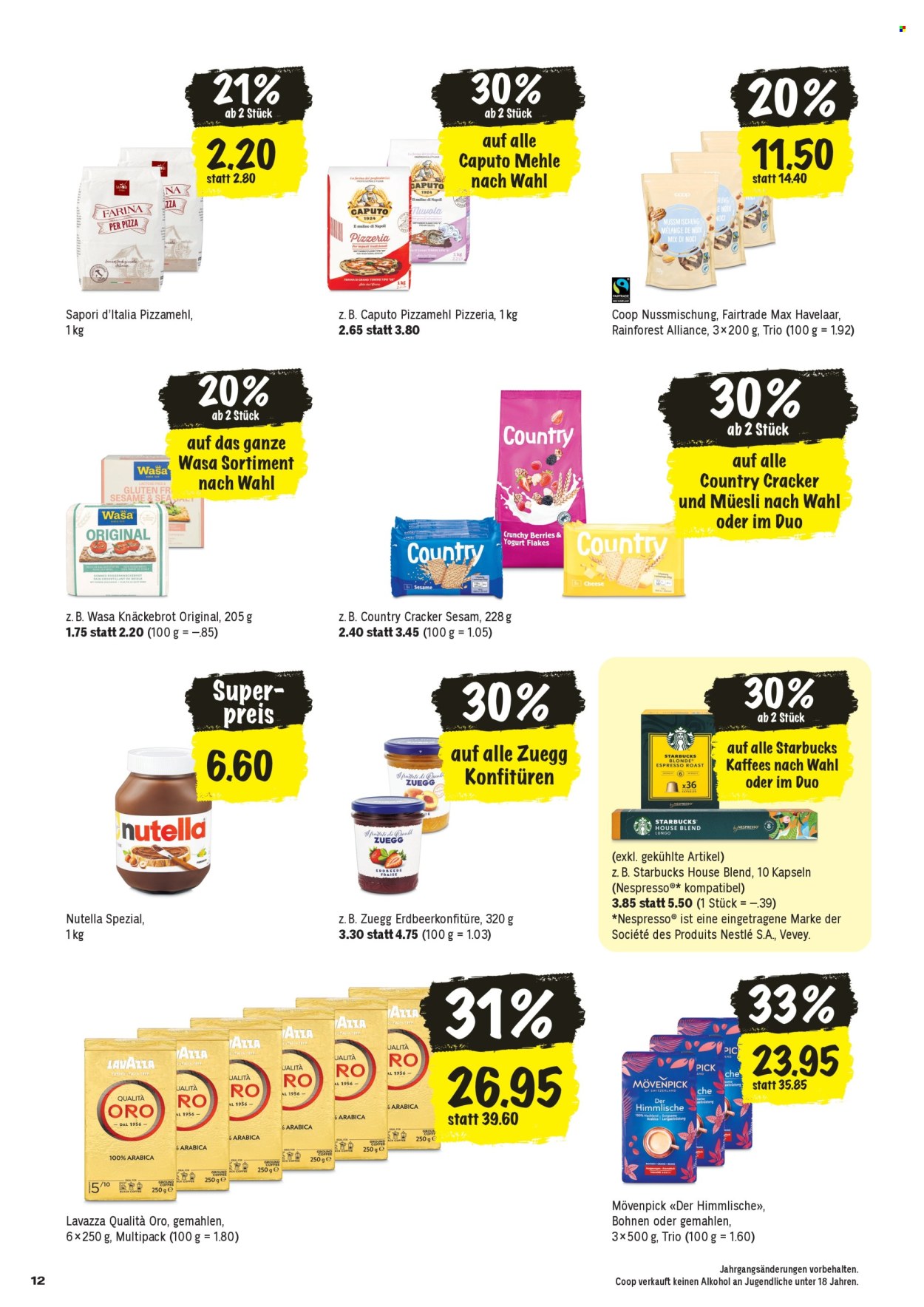 Prospekte Coop - 20.8.2026 - 26.8.2026. Seite 12. Seite 12