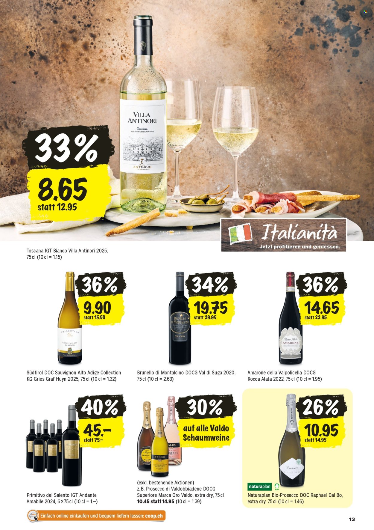 Prospekte Coop - 20.8.2026 - 26.8.2026. Seite 13. Seite 13