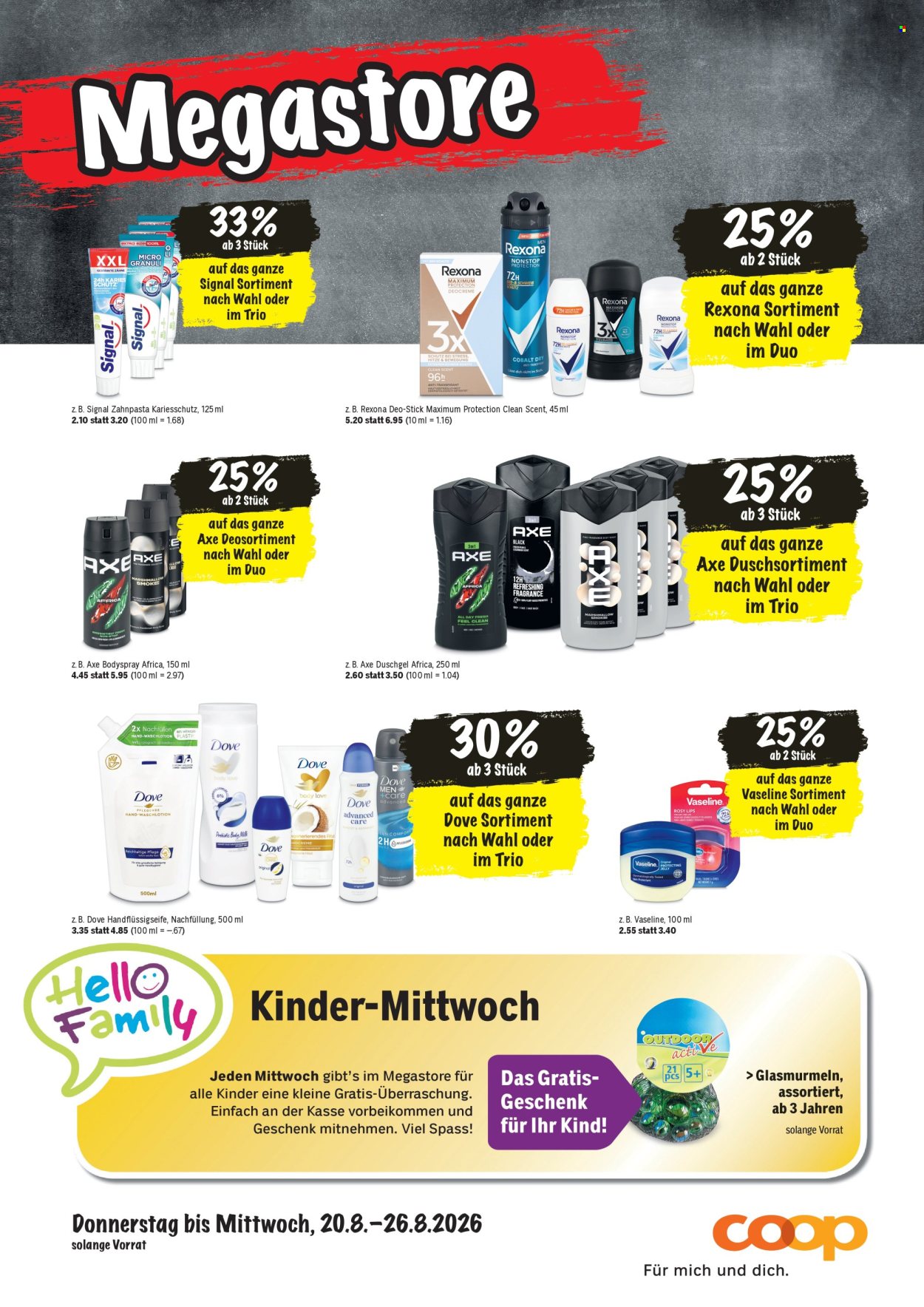 Prospekte Coop - 20.8.2026 - 26.8.2026. Seite 28. Seite 28