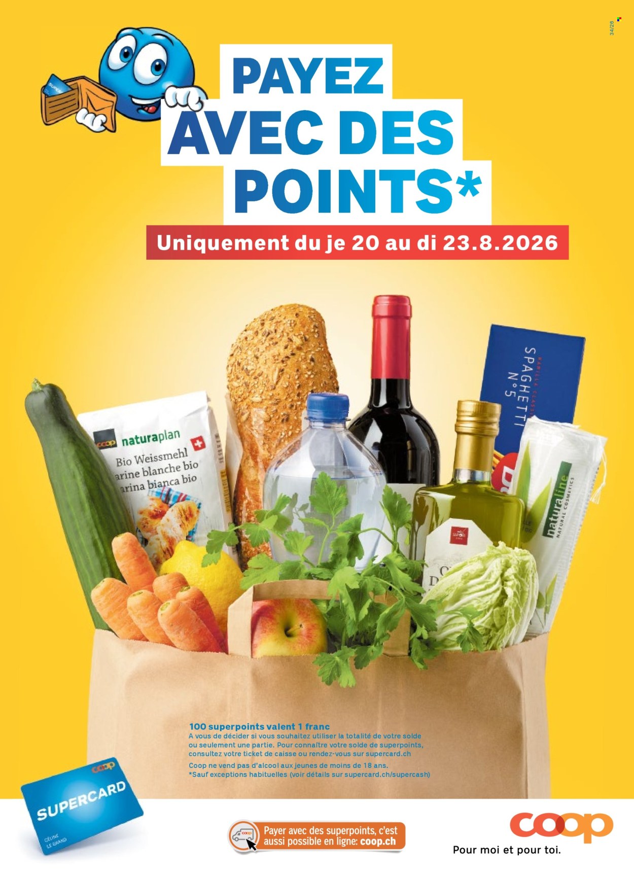 Prospekte Coop - 20.8.2026 - 26.8.2026. Seite 4. Seite 4