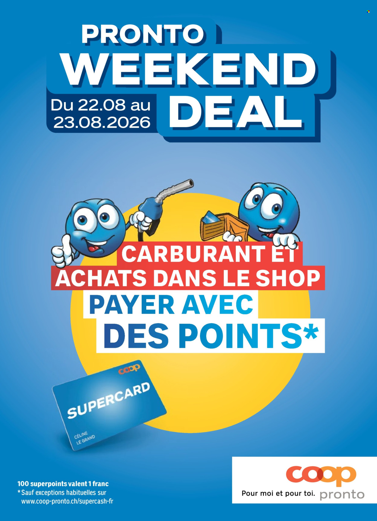 Prospekte Coop - 20.8.2026 - 26.8.2026. Seite 95. Seite 95