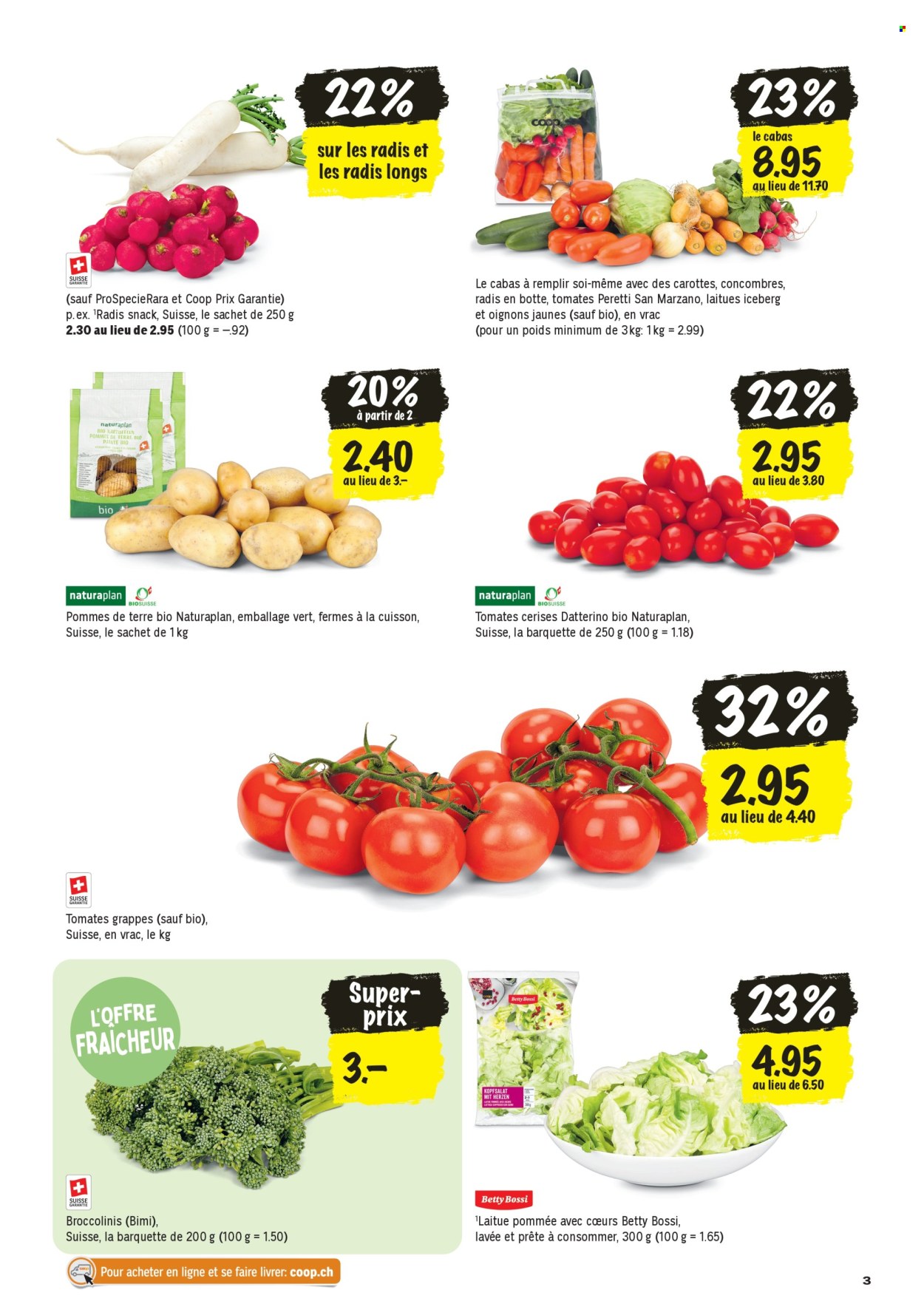 Prospekte Coop - 20.8.2026 - 26.8.2026. Seite 3. Seite 3
