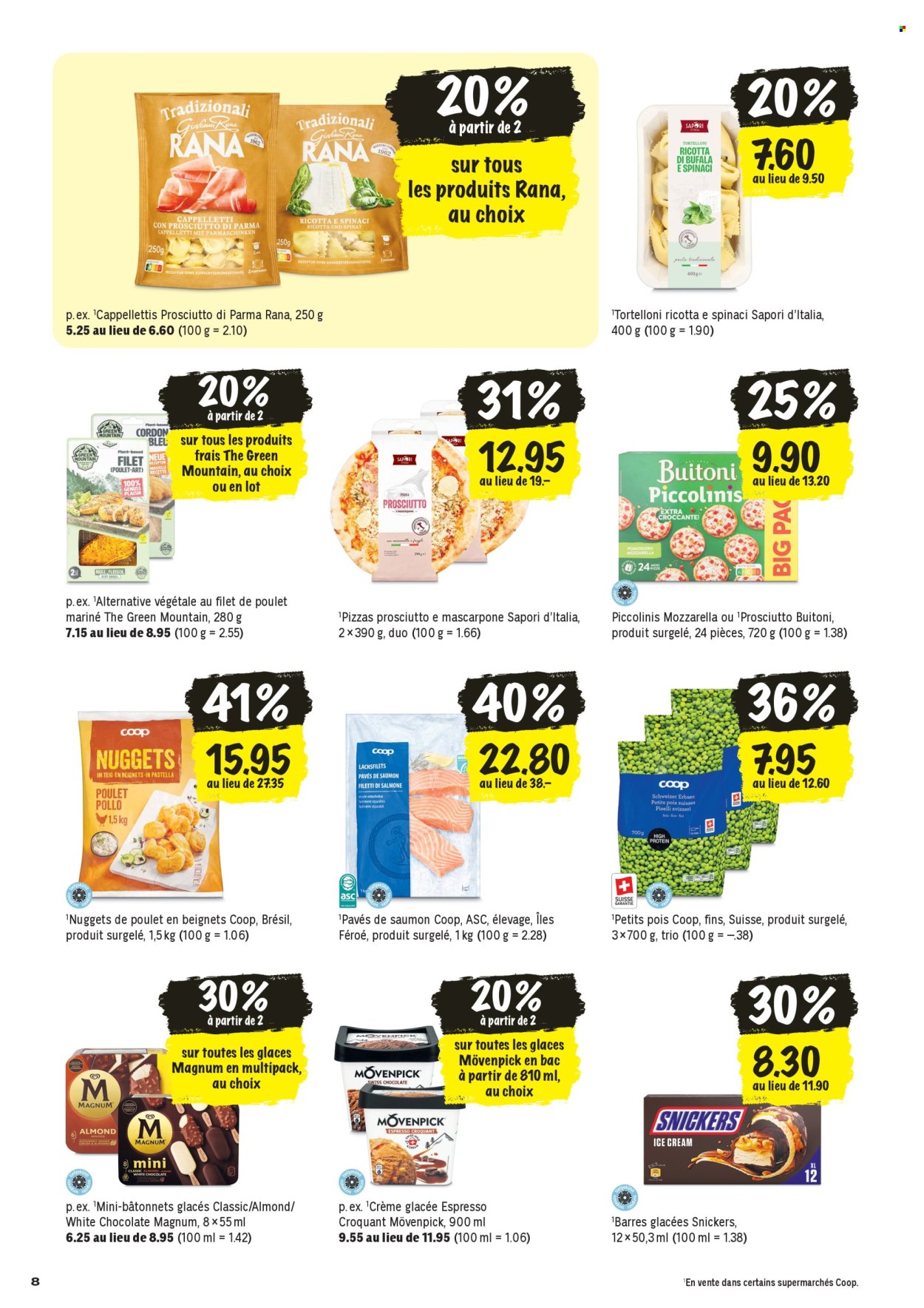 Prospekte Coop - 20.8.2026 - 26.8.2026. Seite 8. Seite 8