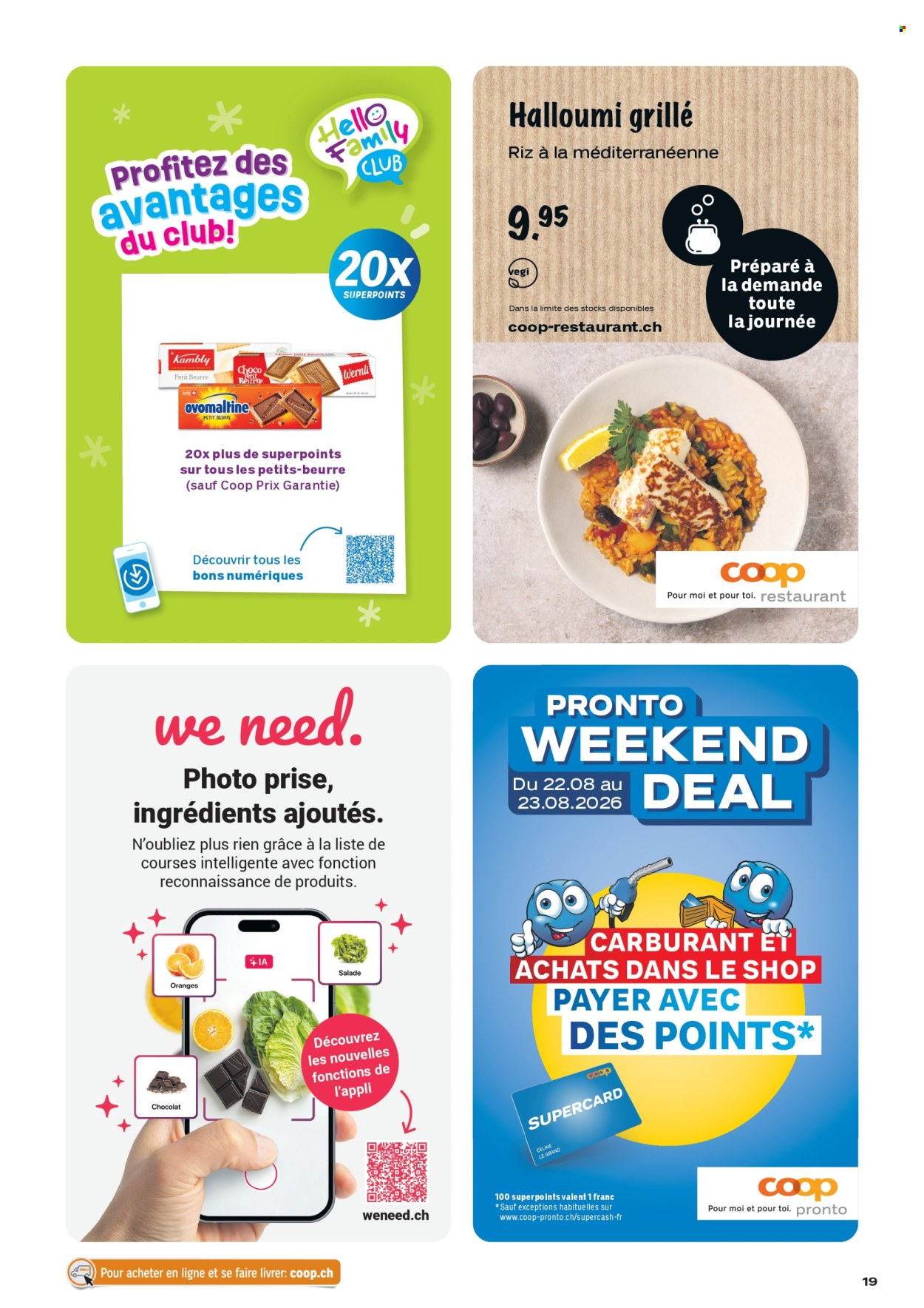 Prospekte Coop - 20.8.2026 - 26.8.2026. Seite 19. Seite 19