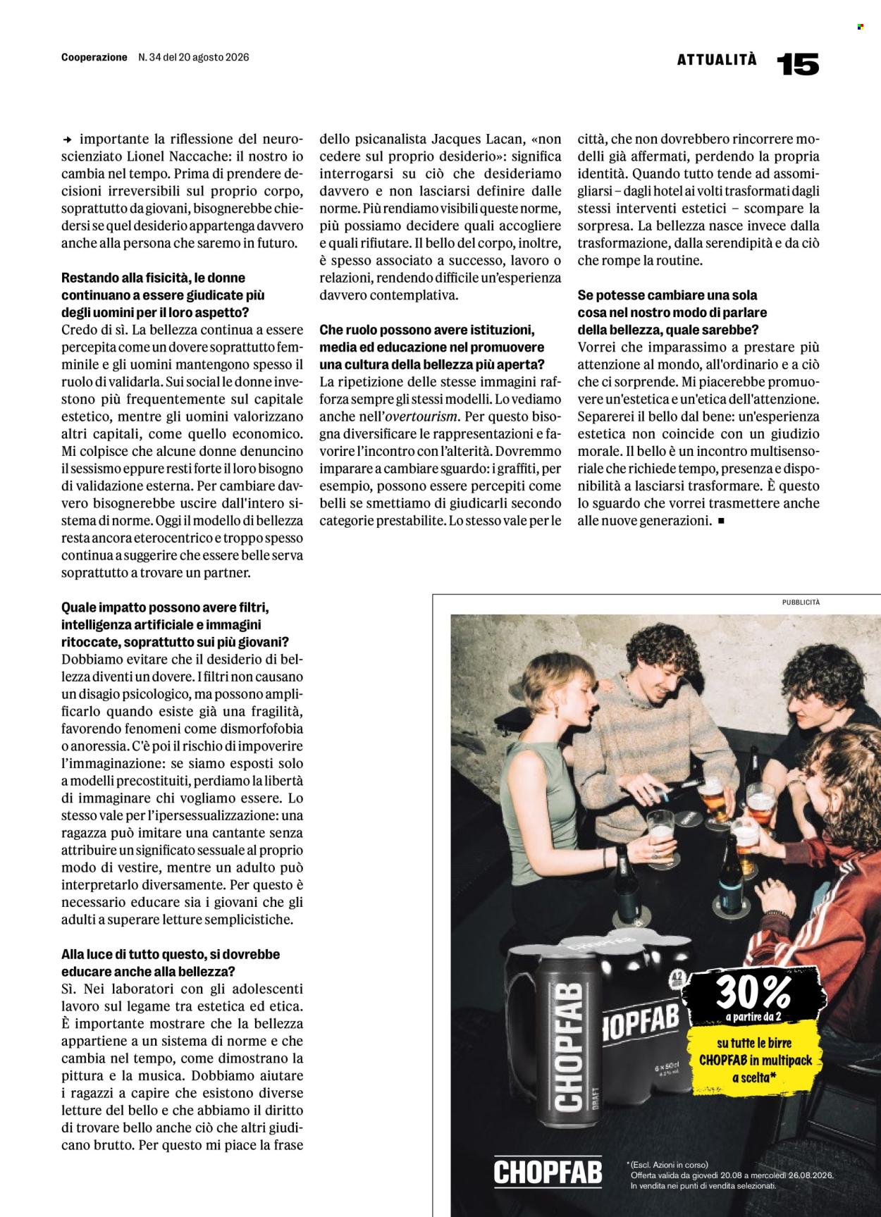 Prospekte Coop - 20.8.2026 - 26.8.2026. Seite 15. Seite 15