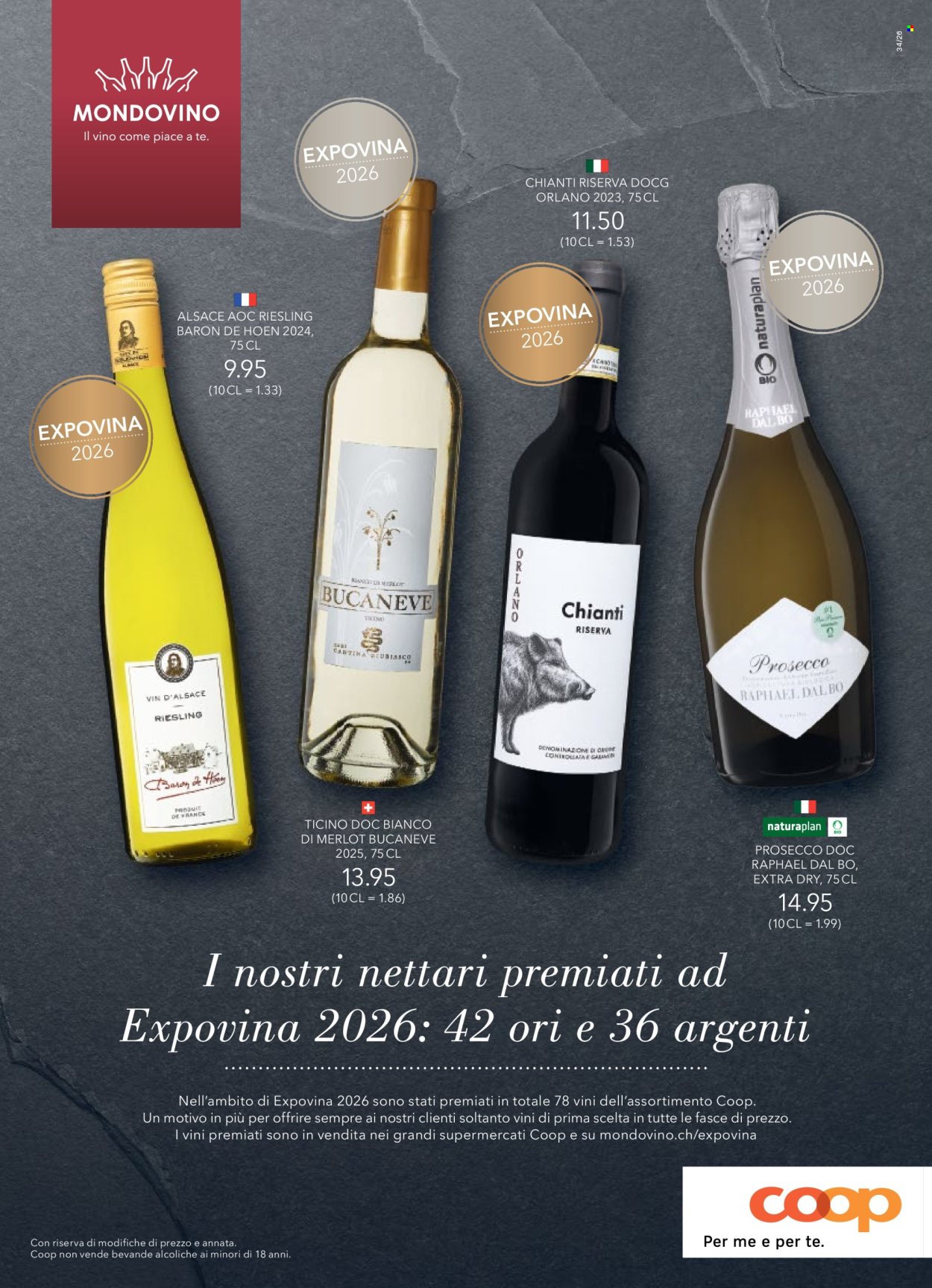 Prospekte Coop - 20.8.2026 - 26.8.2026. Seite 16. Seite 16