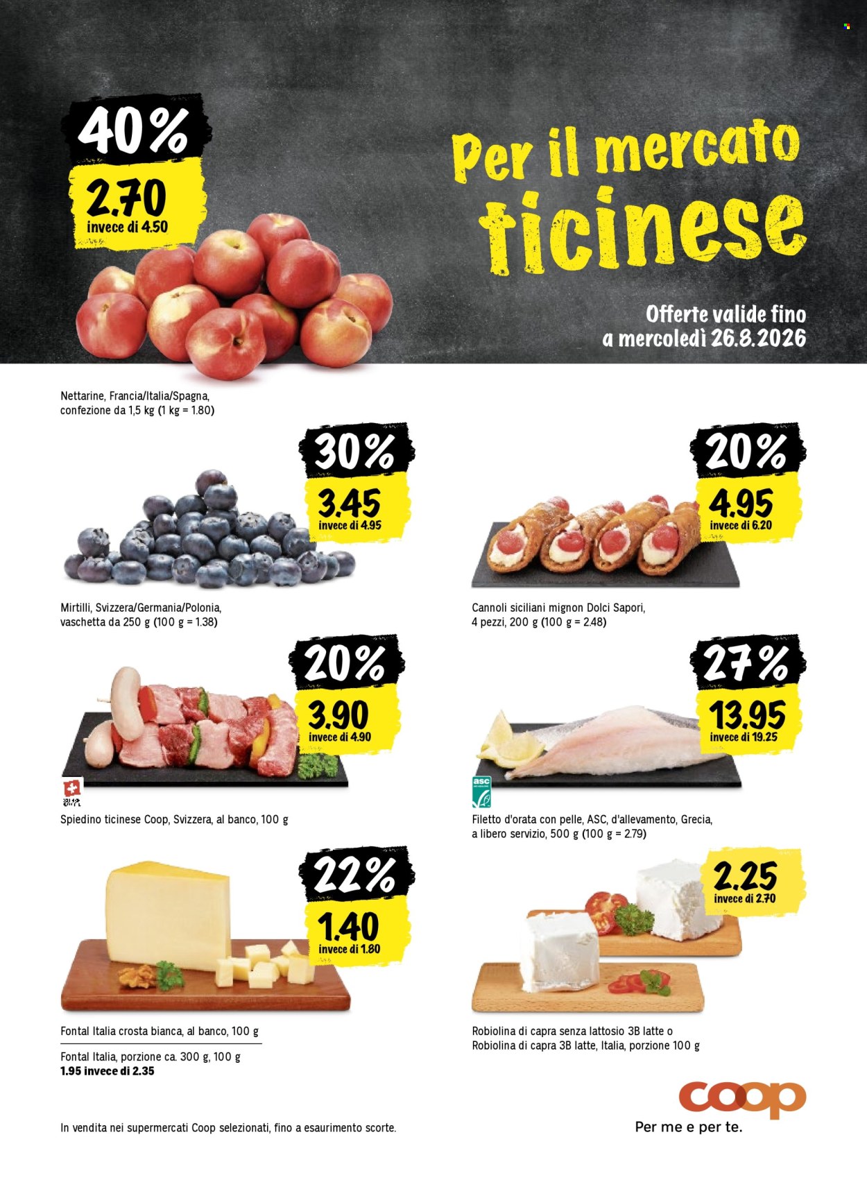 Prospekte Coop - 20.8.2026 - 26.8.2026. Seite 54. Seite 54