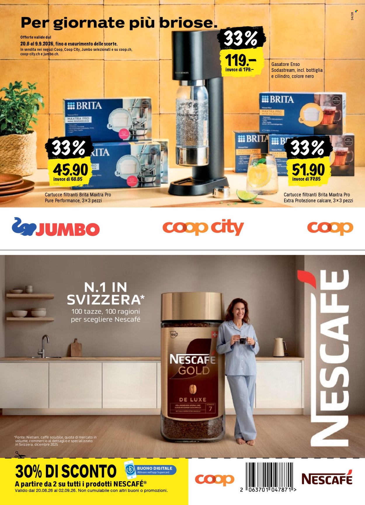 Prospekte Coop - 20.8.2026 - 26.8.2026. Seite 70. Seite 70