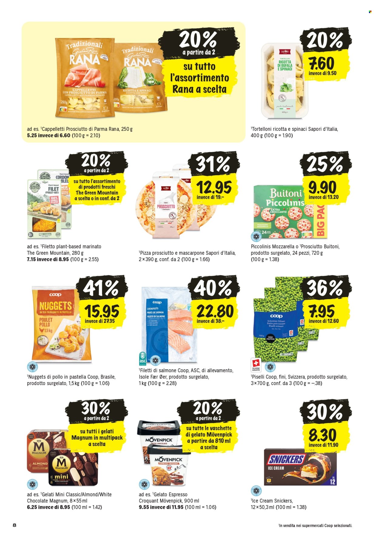 Prospekte Coop - 20.8.2026 - 26.8.2026. Seite 8. Seite 8