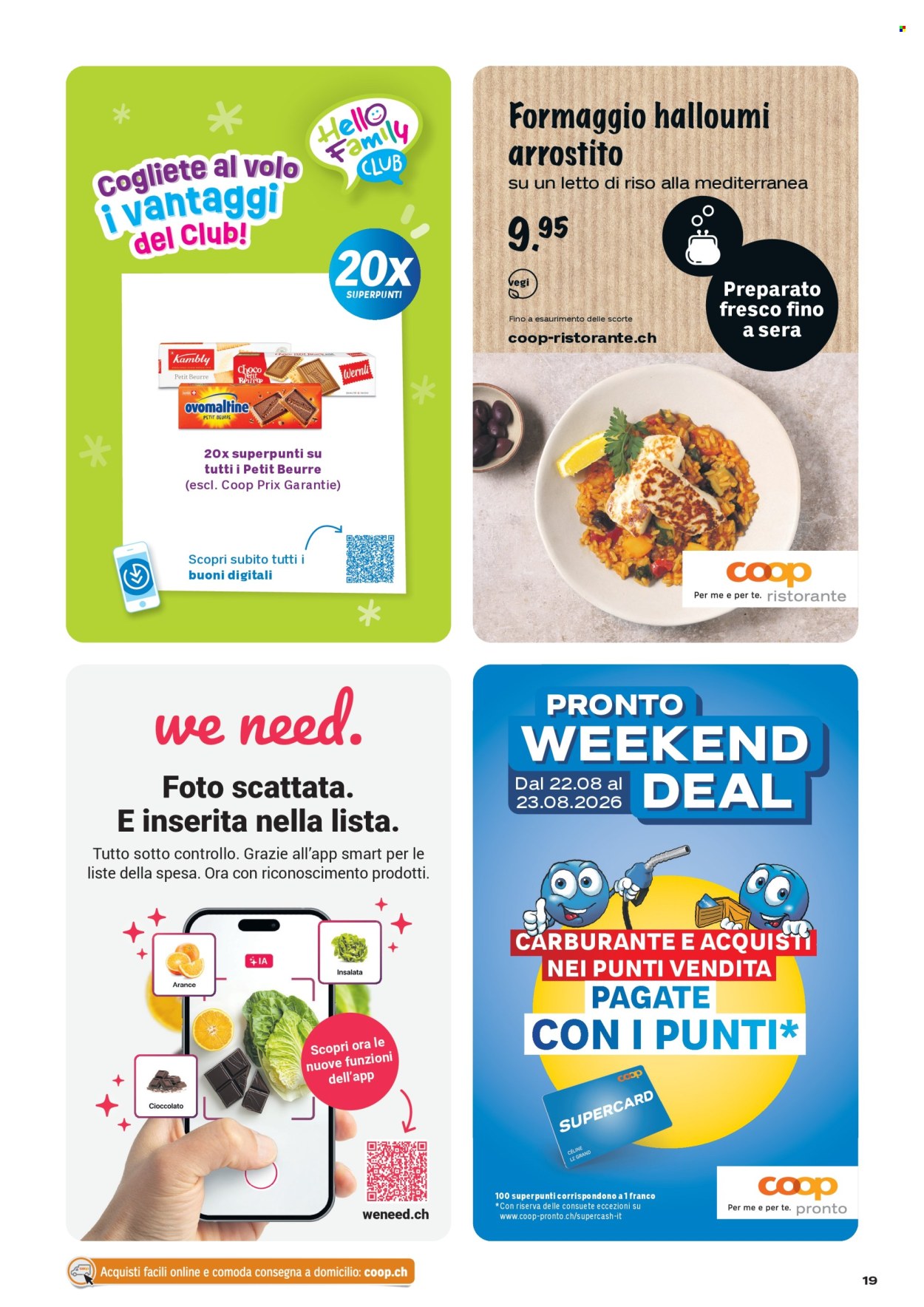 Prospekte Coop - 20.8.2026 - 26.8.2026. Seite 19. Seite 19