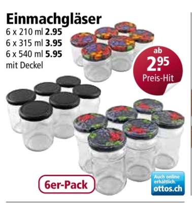 Einmachgläser