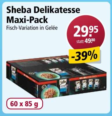 Sheba Delikatesse Maxi-Pack