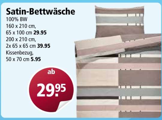 Satin-Bettwäsche
