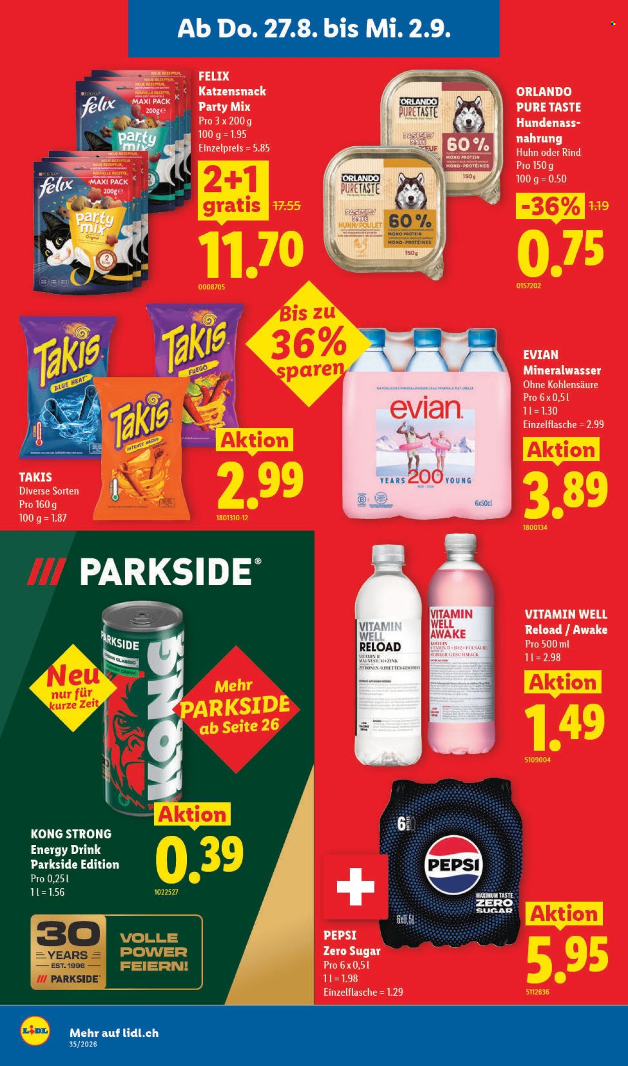 Prospekte Lidl - 27.8.2026 - 2.9.2026. Seite 14. Seite 14