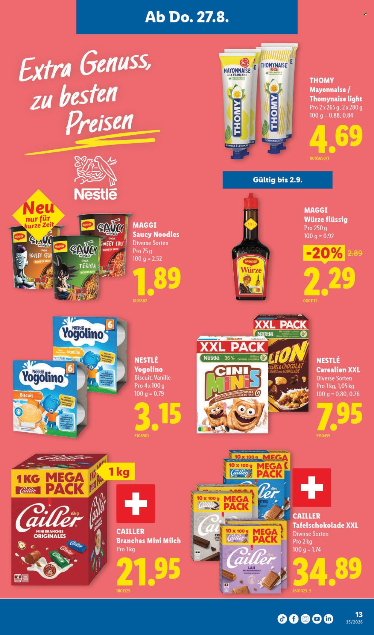 Prospekte Lidl - 27.8.2026 - 2.9.2026. Seite 17. Seite 17
