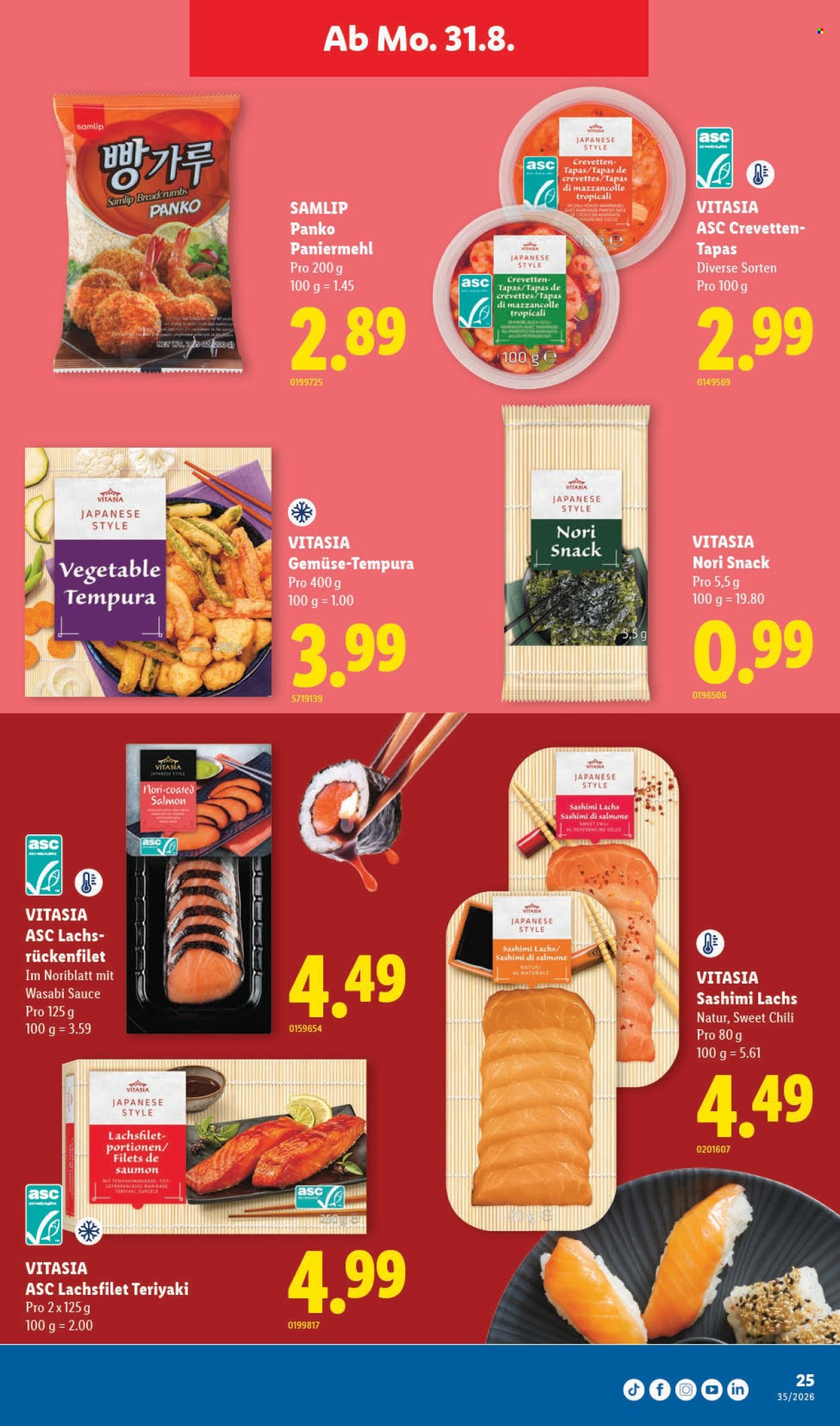 Prospekte Lidl - 27.8.2026 - 2.9.2026. Seite 29. Seite 29