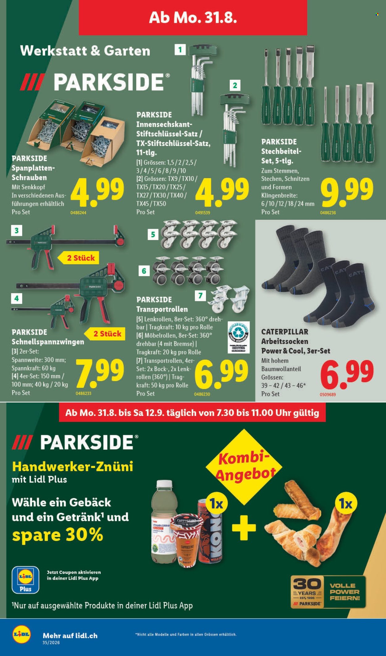 Prospekte Lidl - 27.8.2026 - 2.9.2026. Seite 34. Seite 34