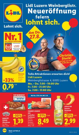 Lidl - Neueröffnung Luzern