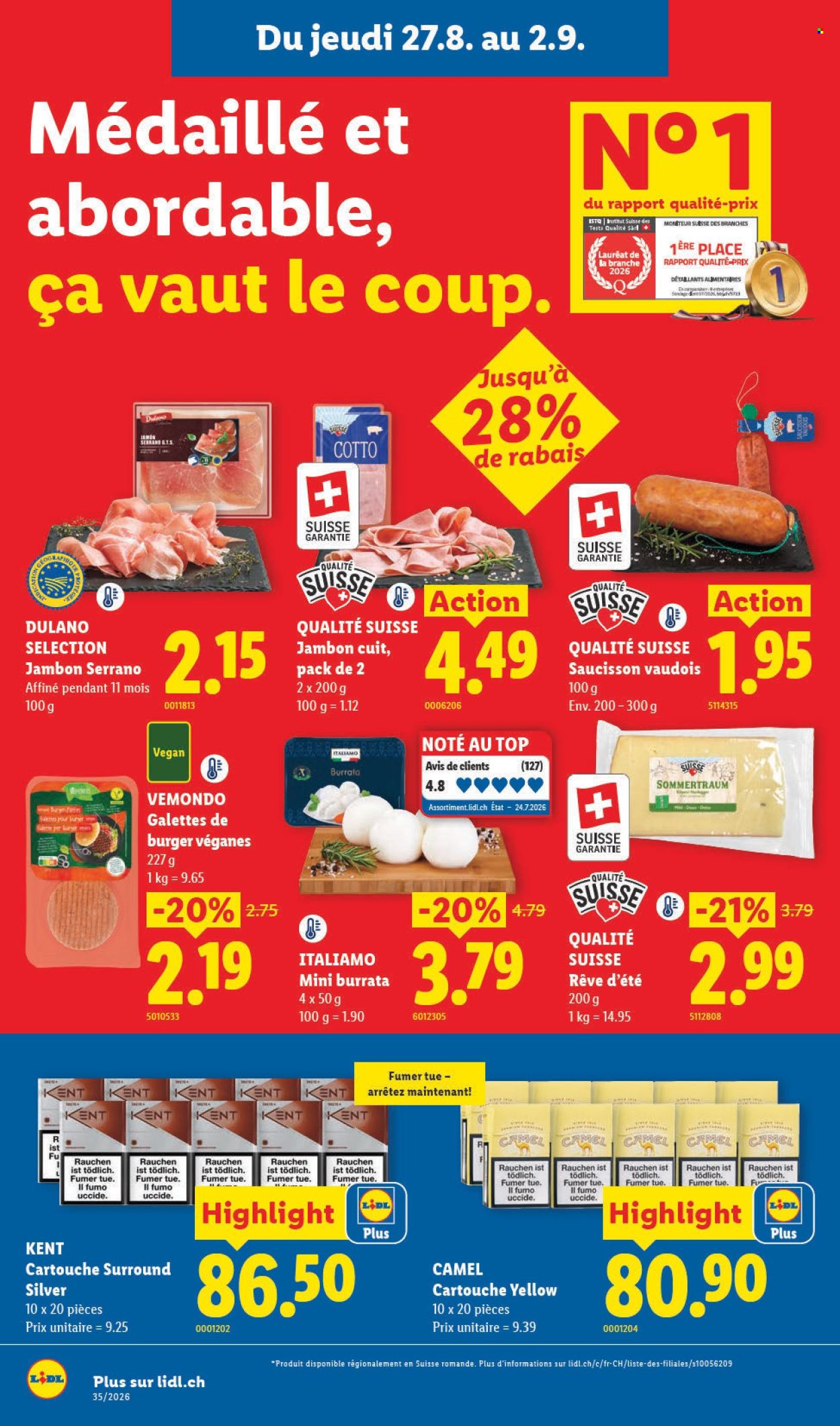 Prospekte Lidl - 27.8.2026 - 2.9.2026. Seite 12. Seite 12