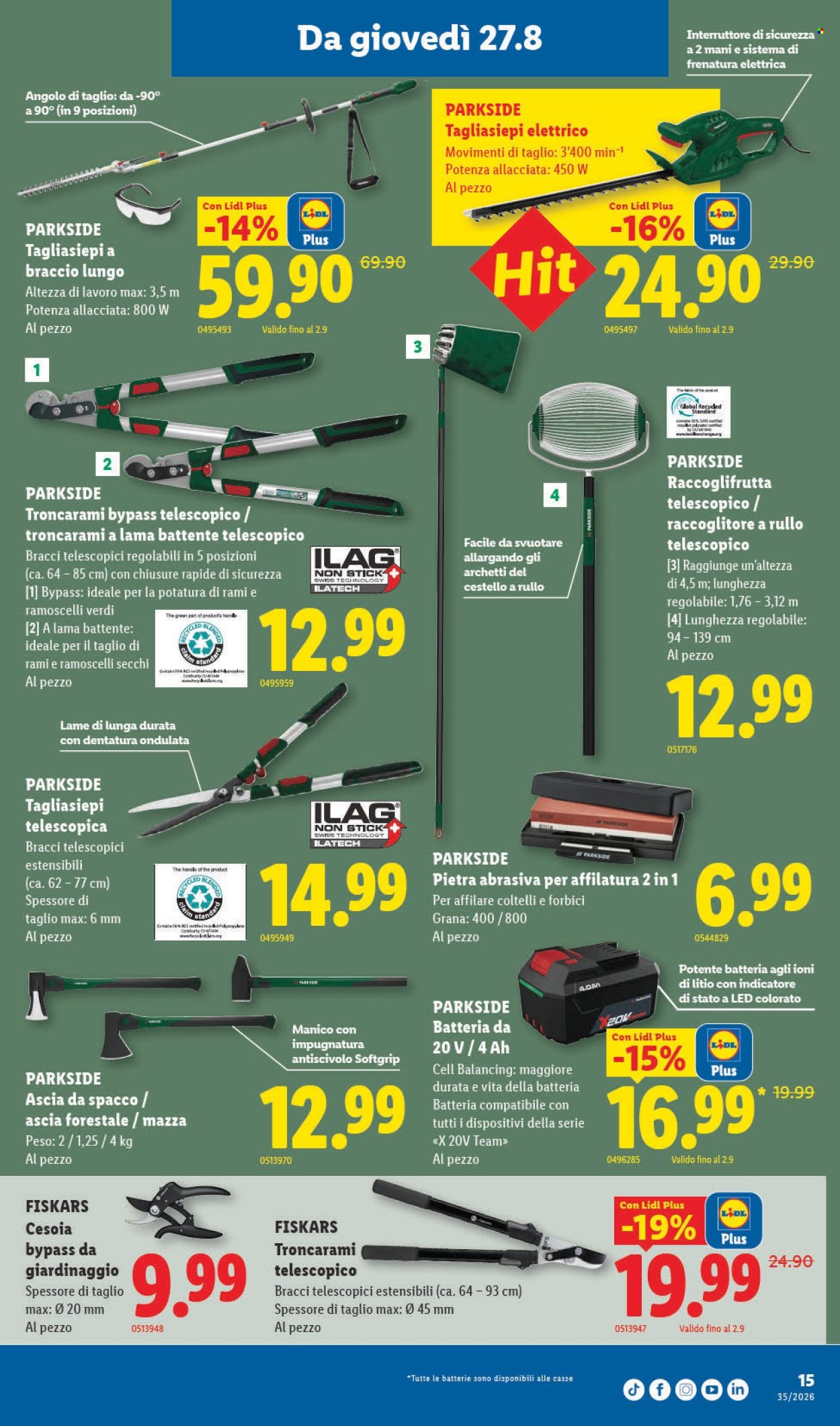 Prospekte Lidl - 27.8.2026 - 2.9.2026. Seite 19. Seite 19