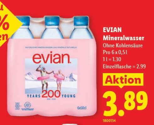 Evian Mineralwasser​