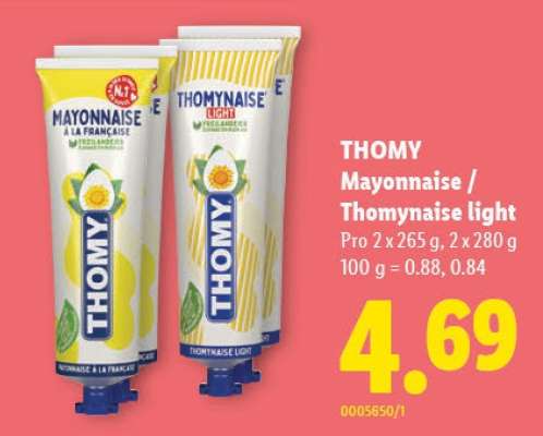 Thomy Mayonnaise / Thomynaise light