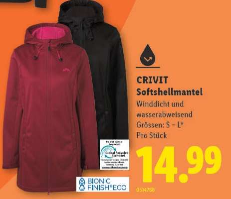 CRIVIT Softshellmantel