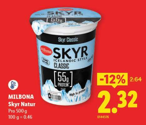 MILBONA Skyr Natur