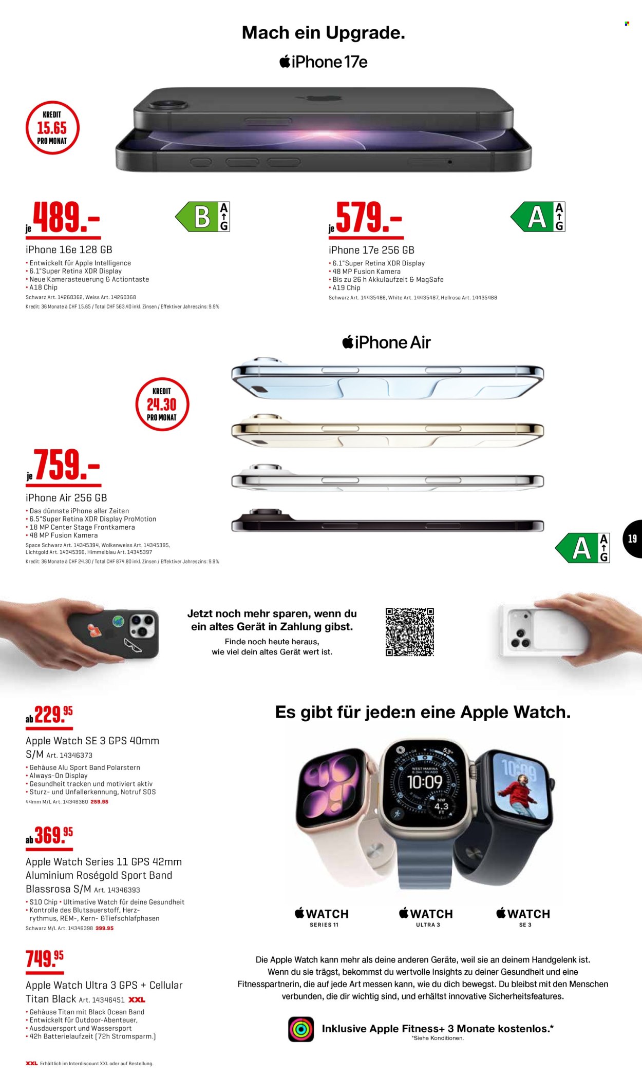 Prospekte Interdiscount - 24.8.2026 - 30.8.2026. Seite 19. Seite 19