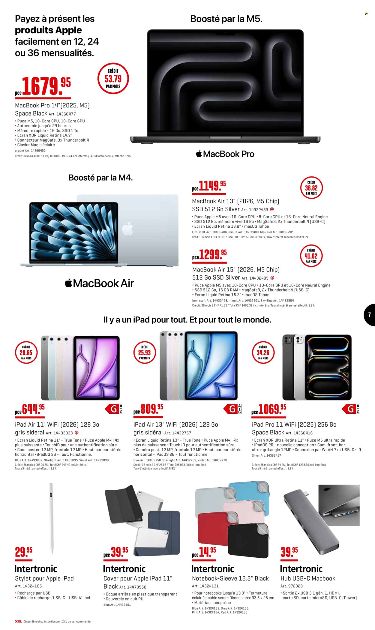 Prospekte Interdiscount - 24.8.2026 - 30.8.2026. Seite 7. Seite 7