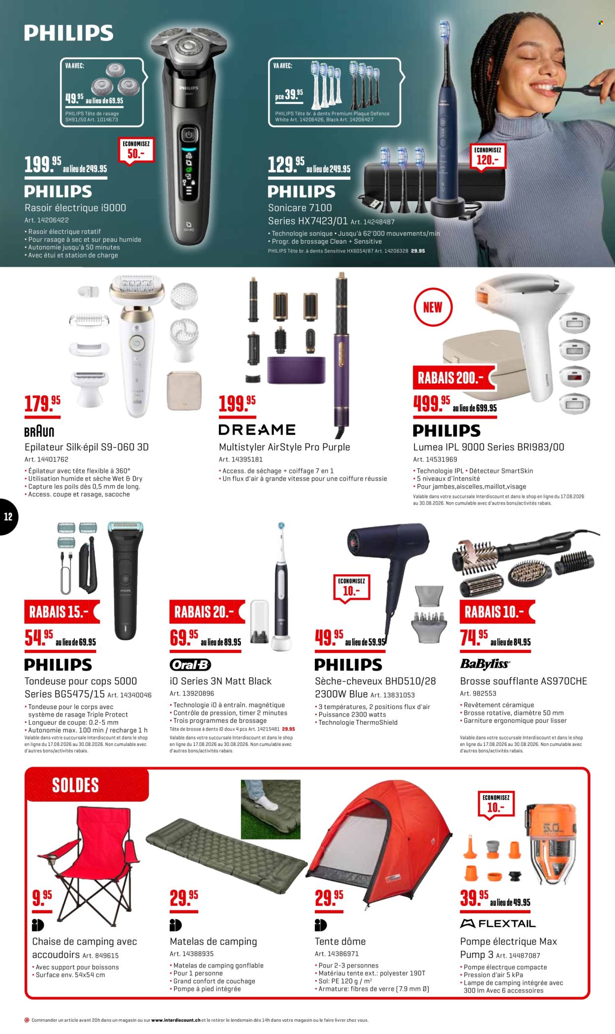 Prospekte Interdiscount - 24.8.2026 - 30.8.2026. Seite 12. Seite 12