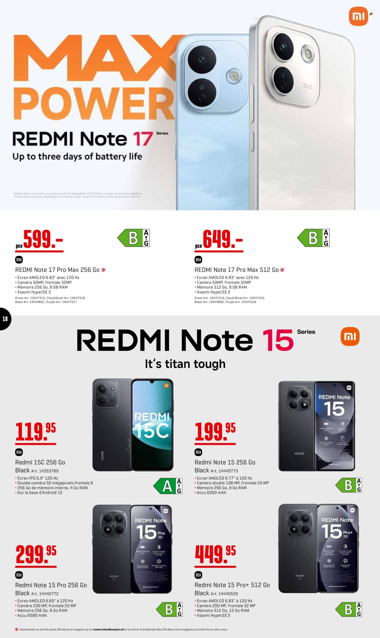 Prospekte Interdiscount - 24.8.2026 - 30.8.2026. Seite 18. Seite 18