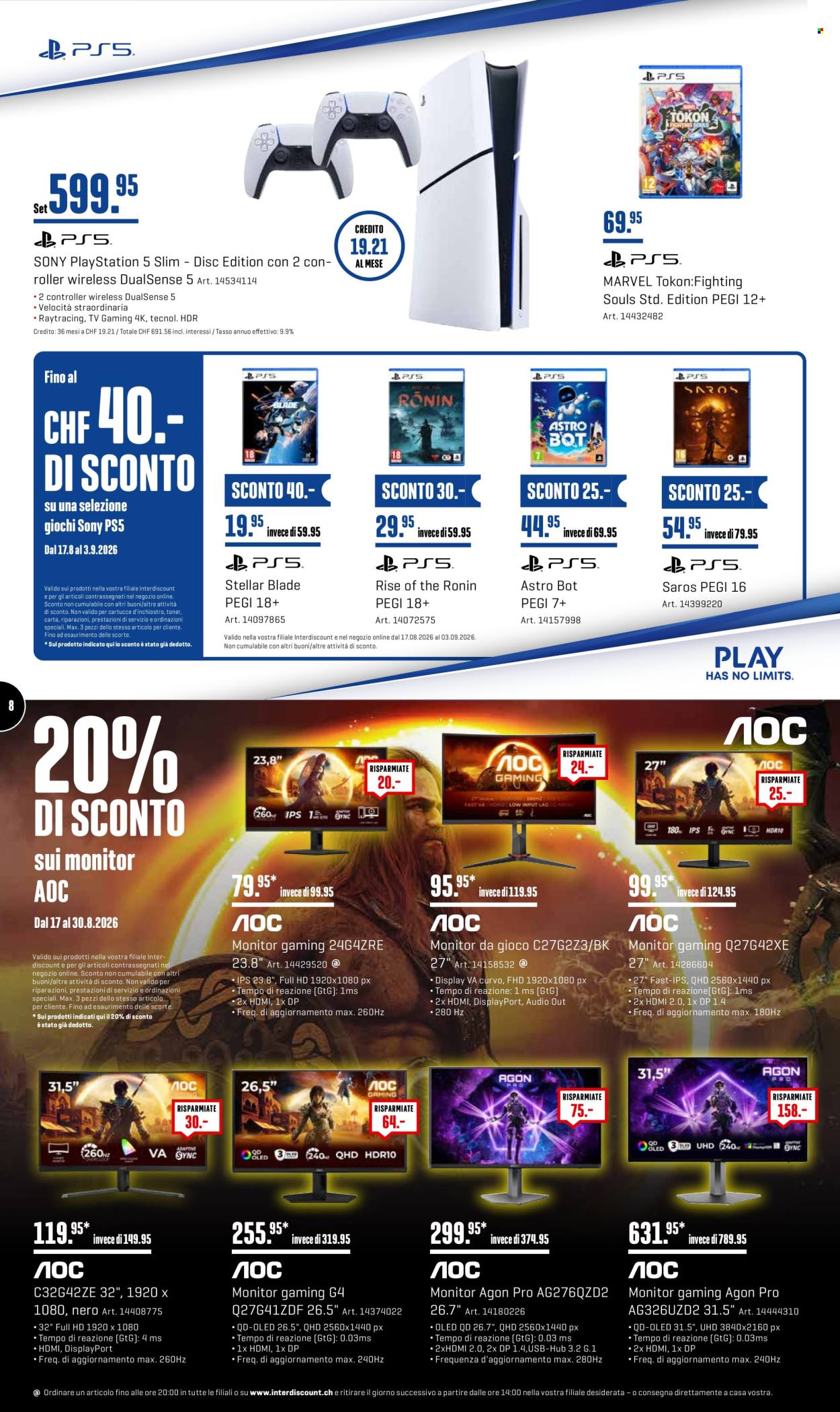 Prospekte Interdiscount - 24.8.2026 - 30.8.2026. Seite 8. Seite 8