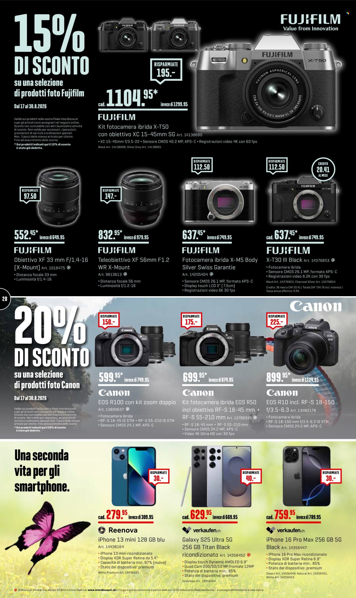 Prospekte Interdiscount - 24.8.2026 - 30.8.2026. Seite 20. Seite 20