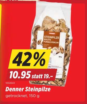 Denner Steinpilze