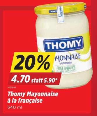 THOMY Mayonnaise à la française