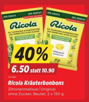 Ricola KRÄUTERBONBONS