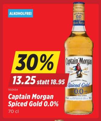Captain Morgan Spiced Gold 0.0%
