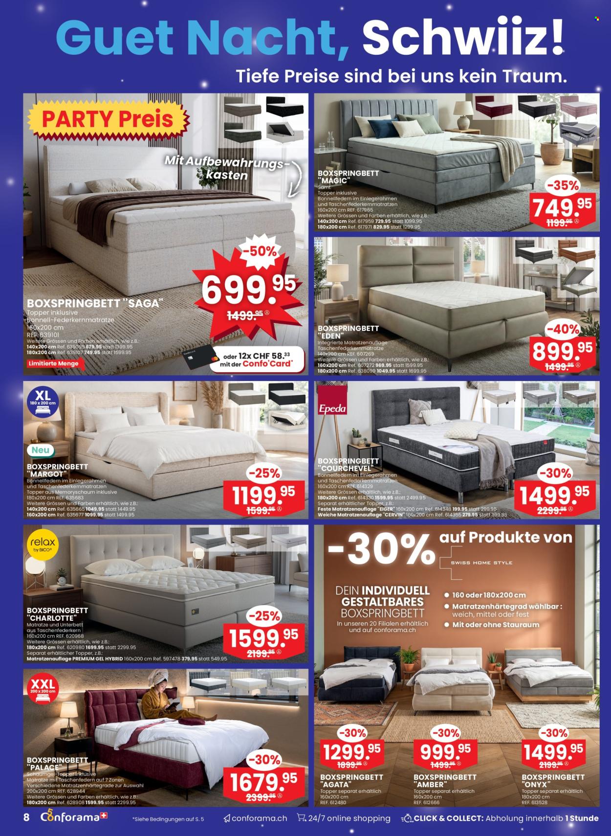 Prospekte Conforama - 26.8.2026 - 8.9.2026. Seite 8. Seite 8