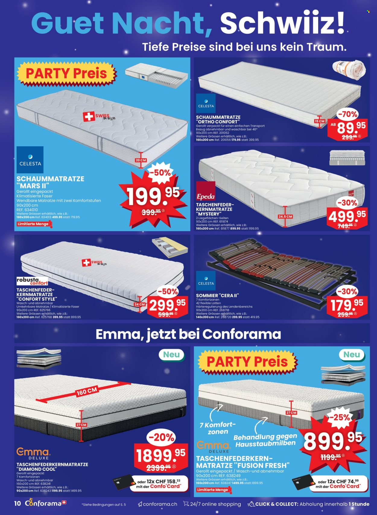 Prospekte Conforama - 26.8.2026 - 8.9.2026. Seite 10. Seite 10