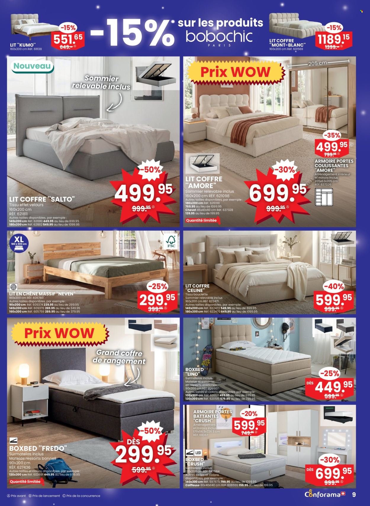 Prospekte Conforama - 26.8.2026 - 8.9.2026. Seite 9. Seite 9