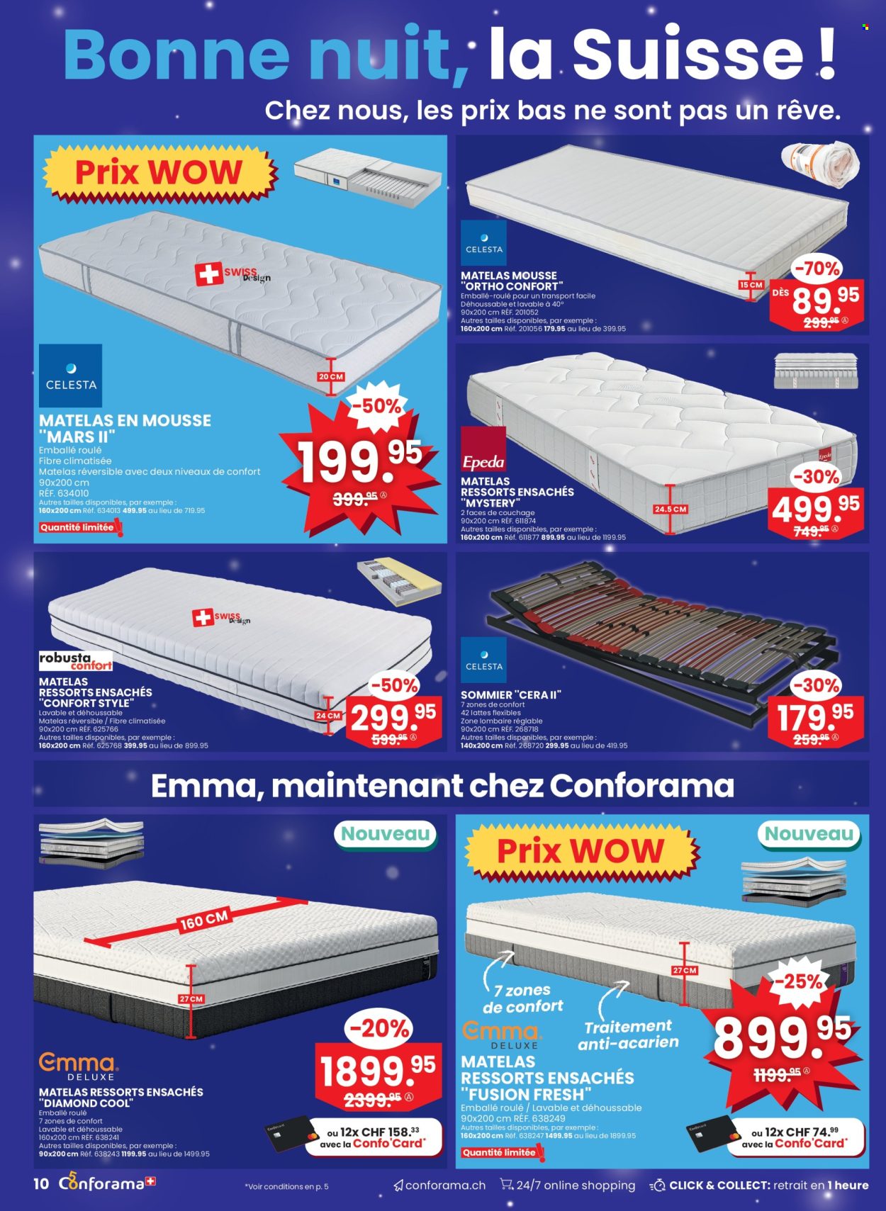 Prospekte Conforama - 26.8.2026 - 8.9.2026. Seite 10. Seite 10