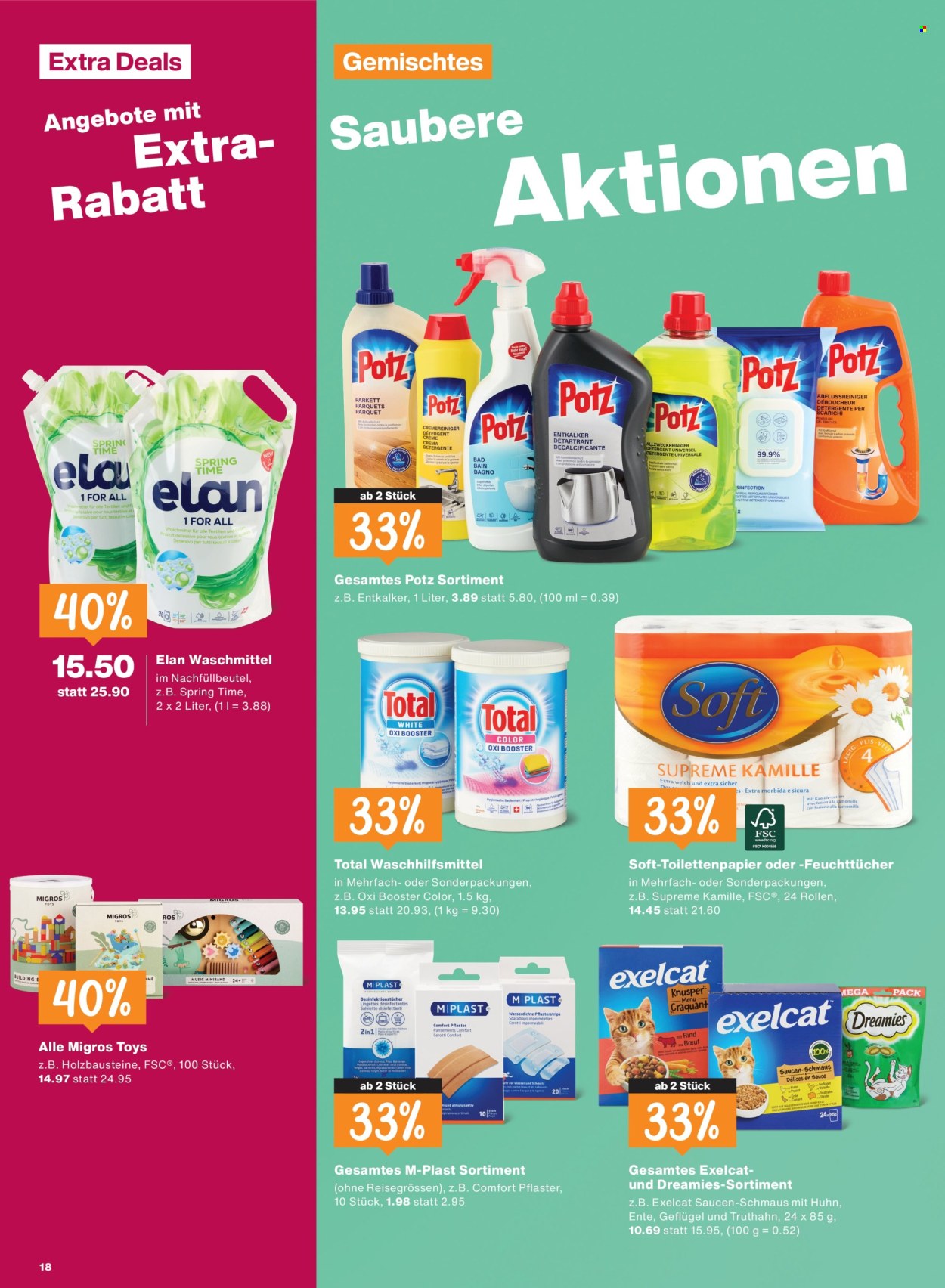 Prospekte Migros - 27.8.2026 - 2.9.2026. Seite 18. Seite 18