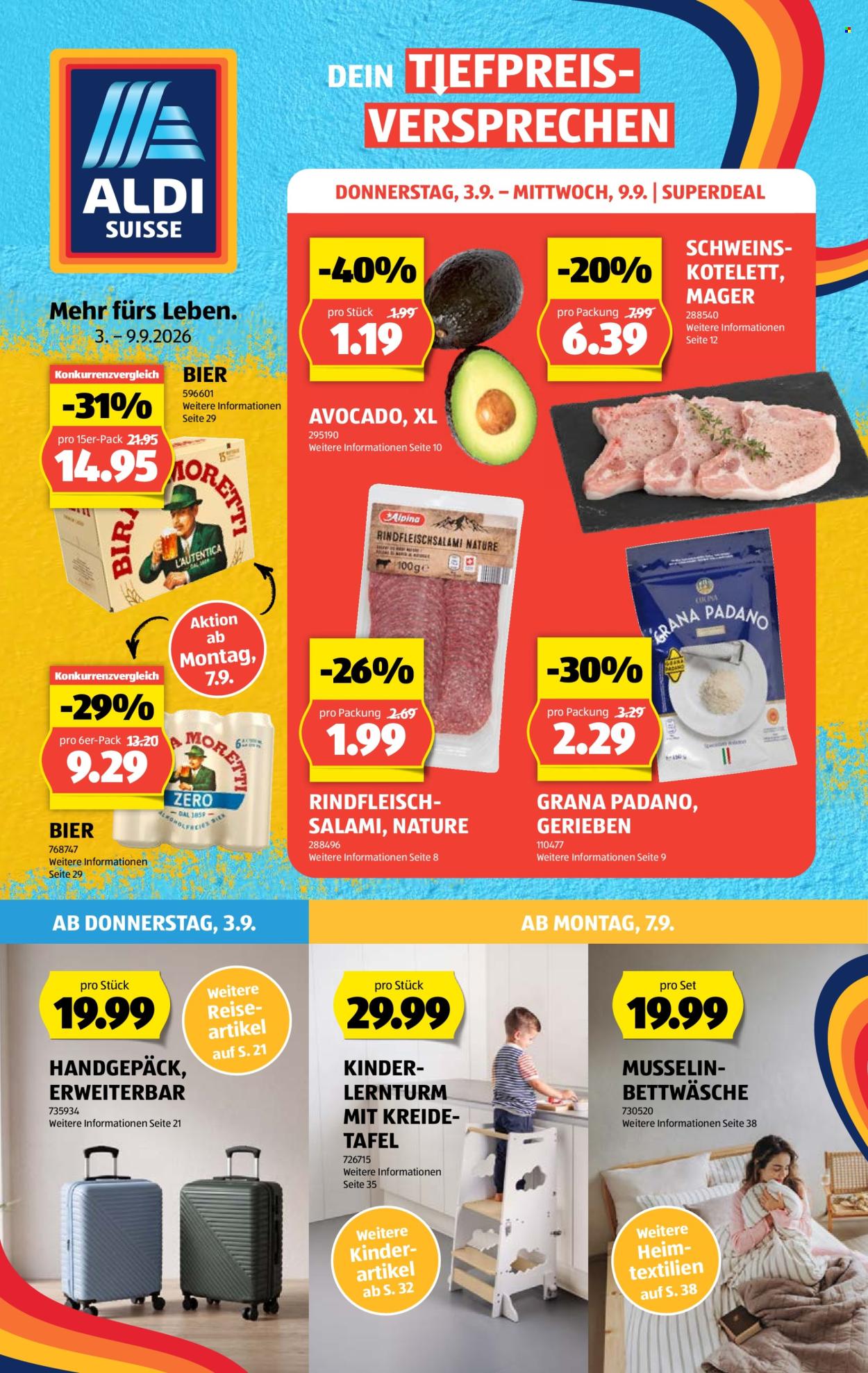 Prospekte Aldi - 3.9.2026 - 9.9.2026. Seite 1. Seite 1