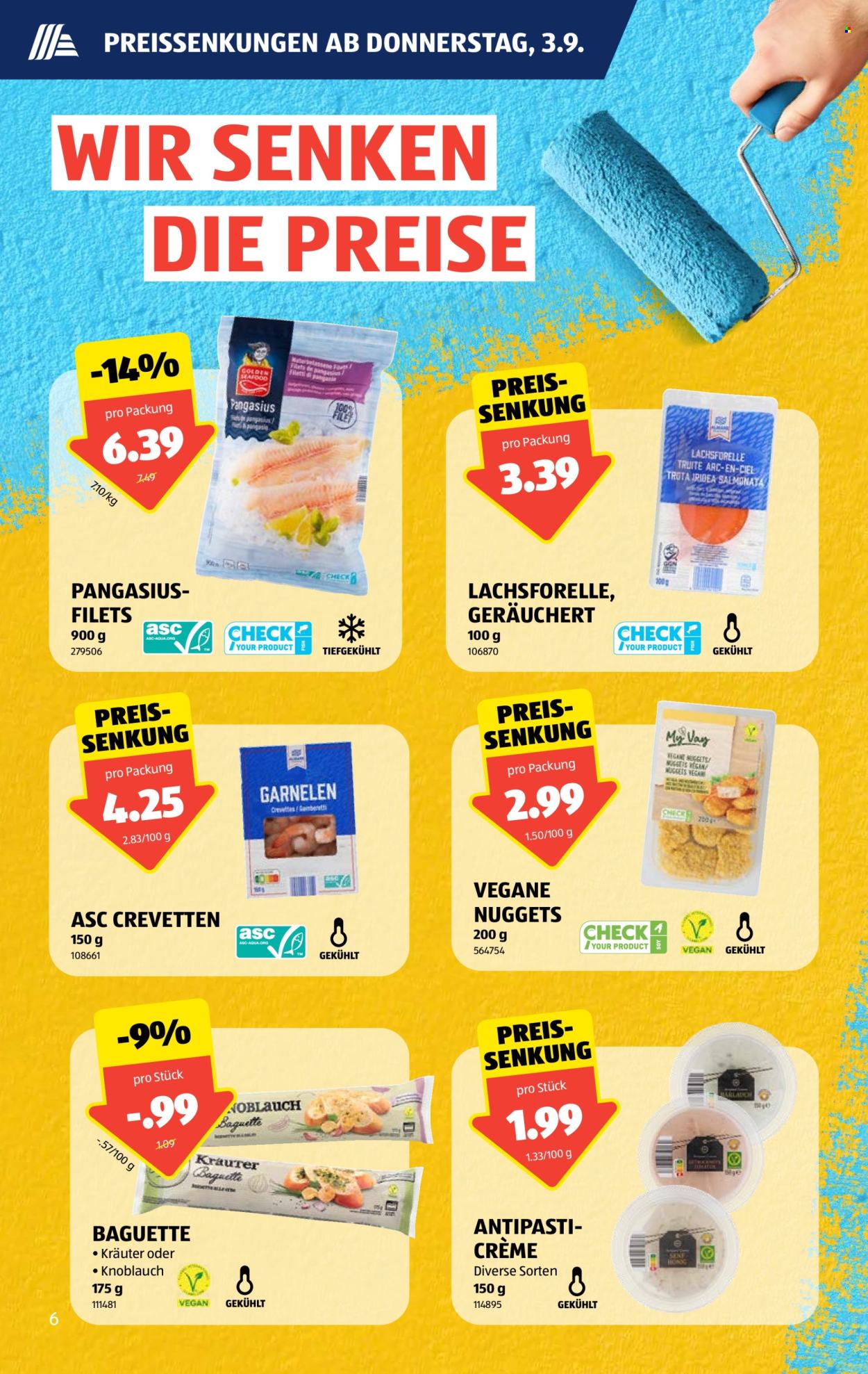 Prospekte Aldi - 3.9.2026 - 9.9.2026. Seite 6. Seite 6