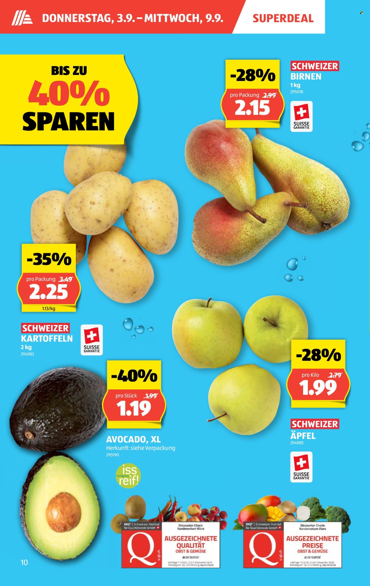 Prospekte Aldi - 3.9.2026 - 9.9.2026. Seite 10. Seite 10