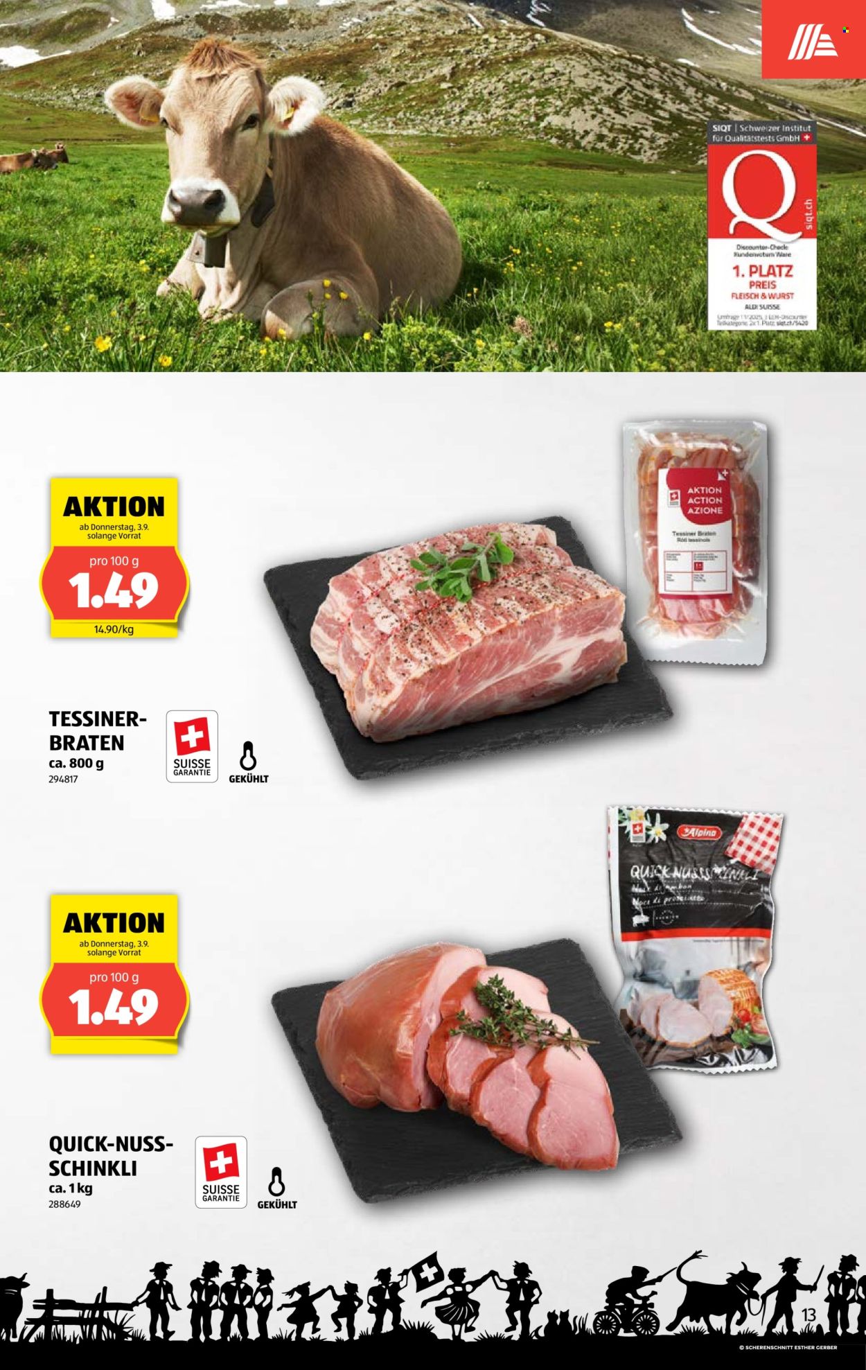 Prospekte Aldi - 3.9.2026 - 9.9.2026. Seite 13. Seite 13